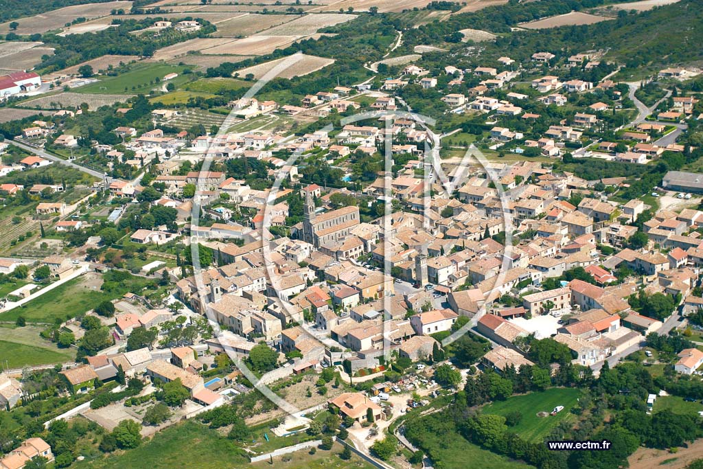 Photo aérienne - Saint-Hilaire-d'Ozilhan
