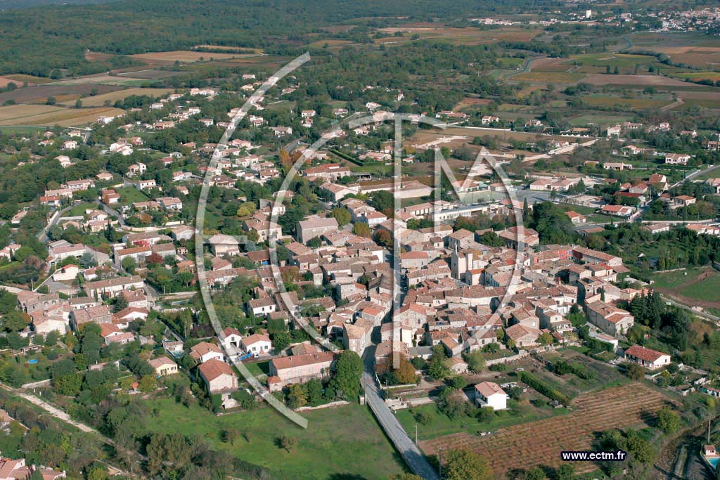 Photo aérienne - Saint-Mamert-du-Gard
