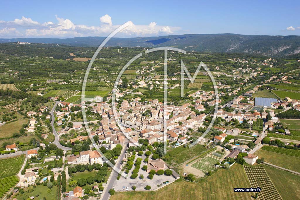 Photo aérienne - Malemort-du-Comtat