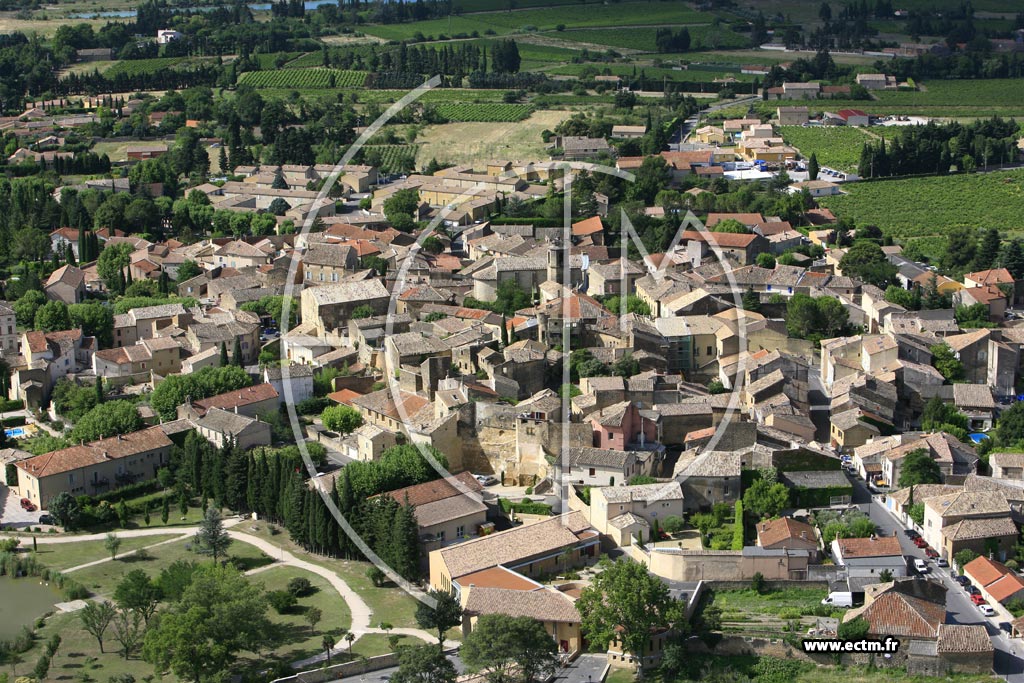 Photo aérienne - Sérignan-du-Comtat