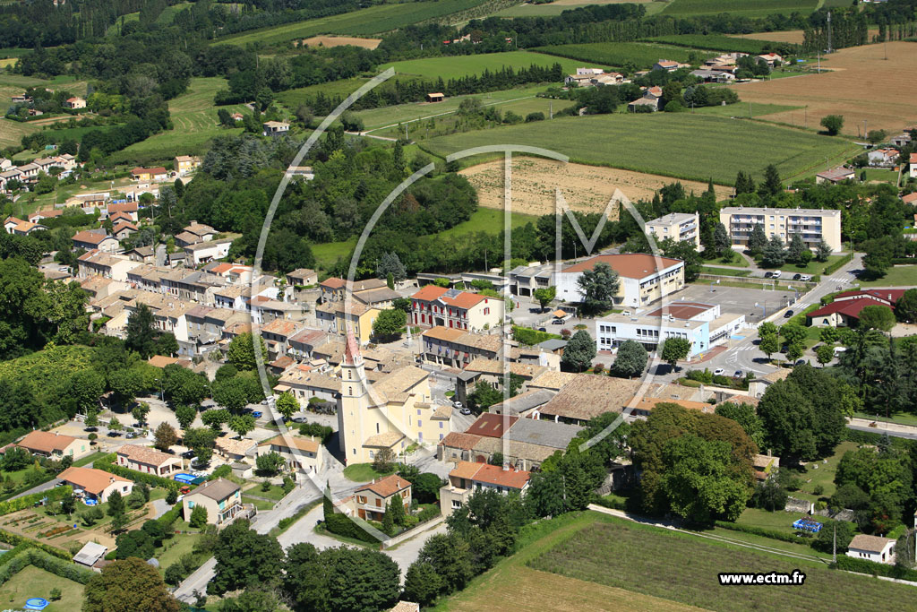 Photo aérienne - Saulce-sur-Rhône