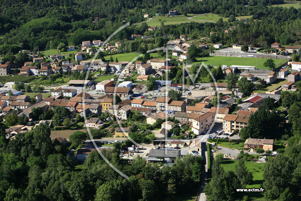 Photo aérienne - Lalevade-d'Ardèche