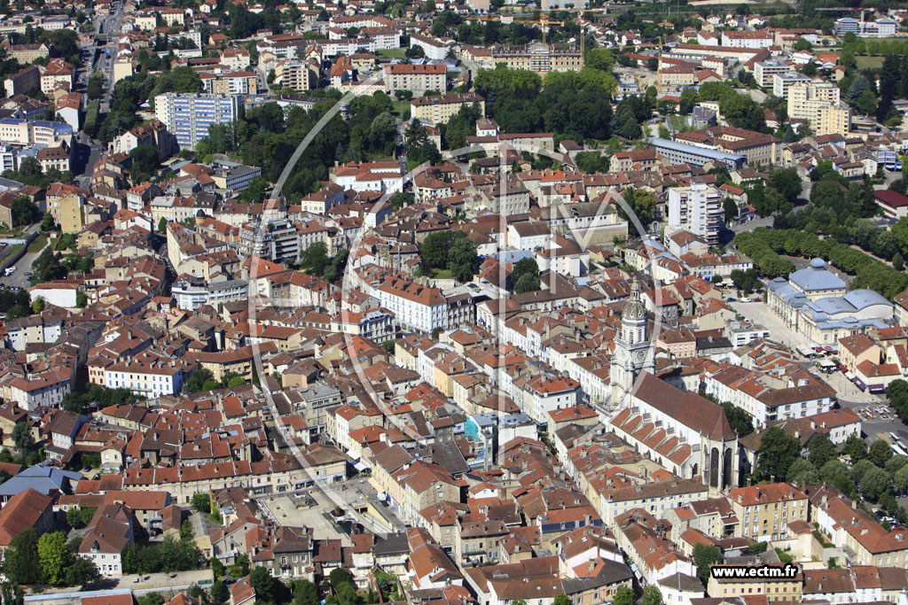 Photo aérienne - Bourg-en-Bresse
