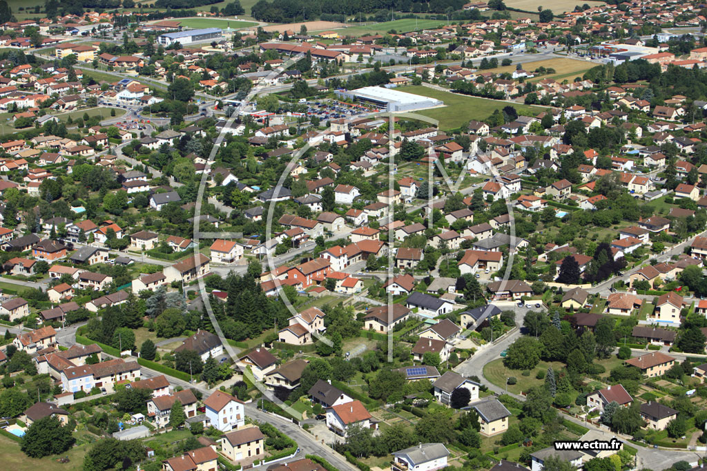 Photo aérienne - Saint-Denis-lès-Bourg