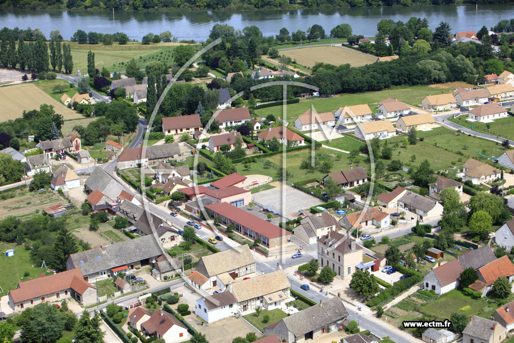 Photo aérienne - Châtenoy-en-Bresse