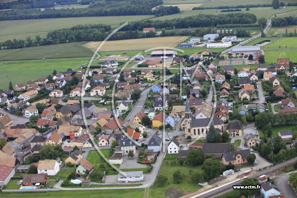 Photo aérienne - Raedersheim