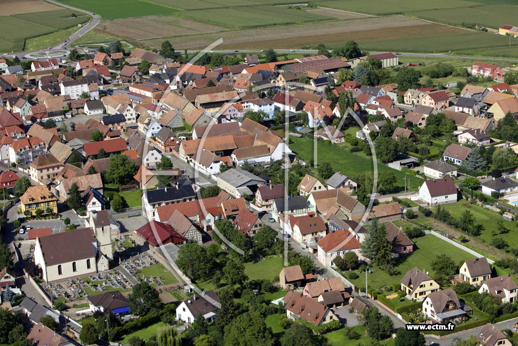 Photo aérienne - Andolsheim