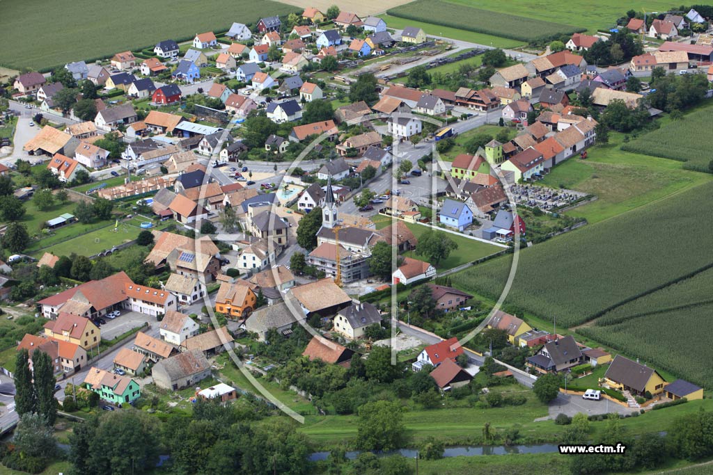 Photo aérienne - Weckolsheim