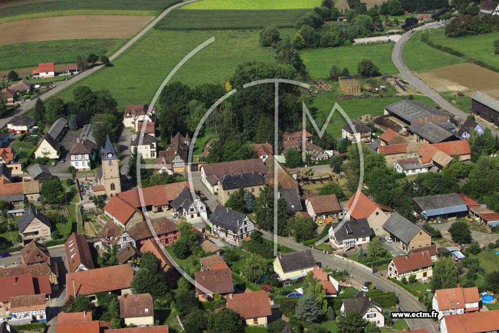 Photo aérienne - Neugartheim-Ittlenheim