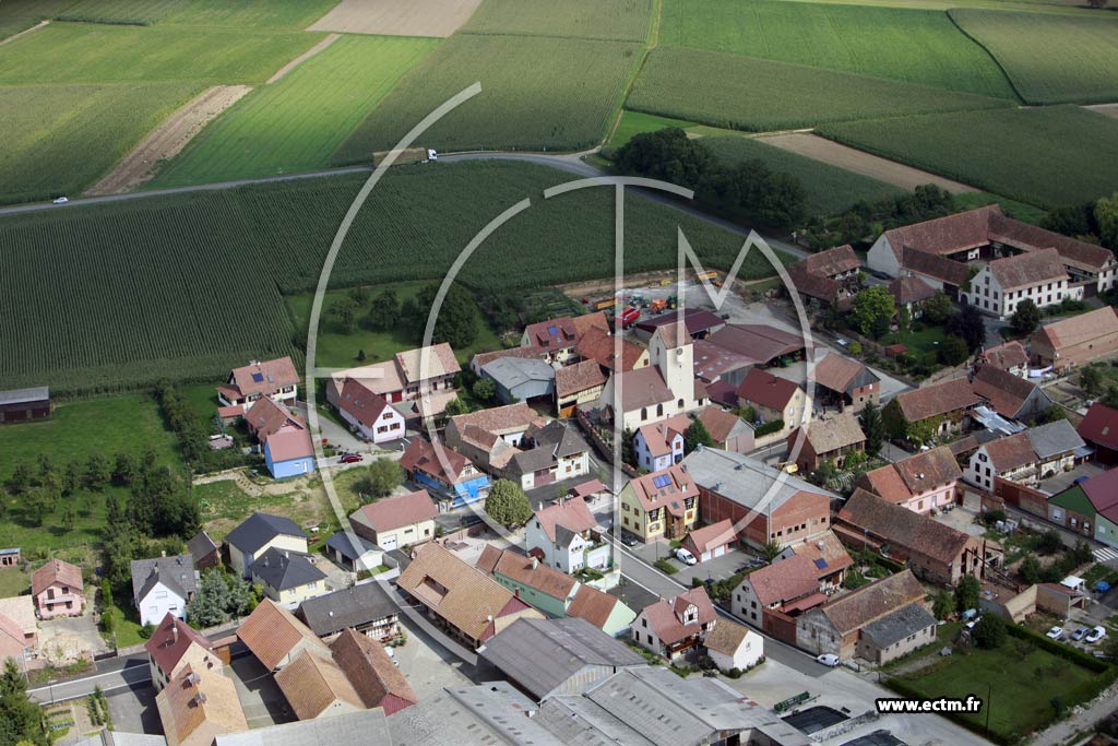 Photo aérienne - Landersheim
