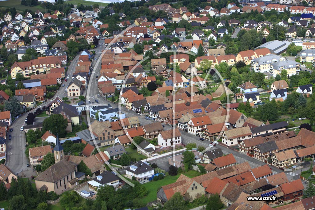 Photo aérienne - Lipsheim