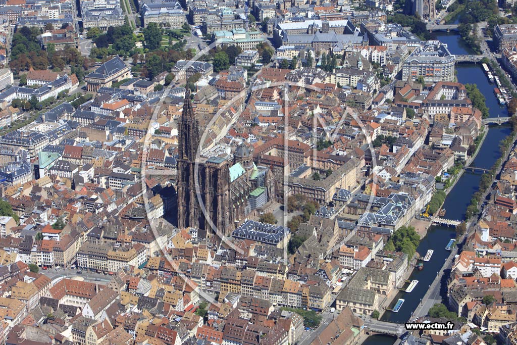 Photo aérienne - Strasbourg