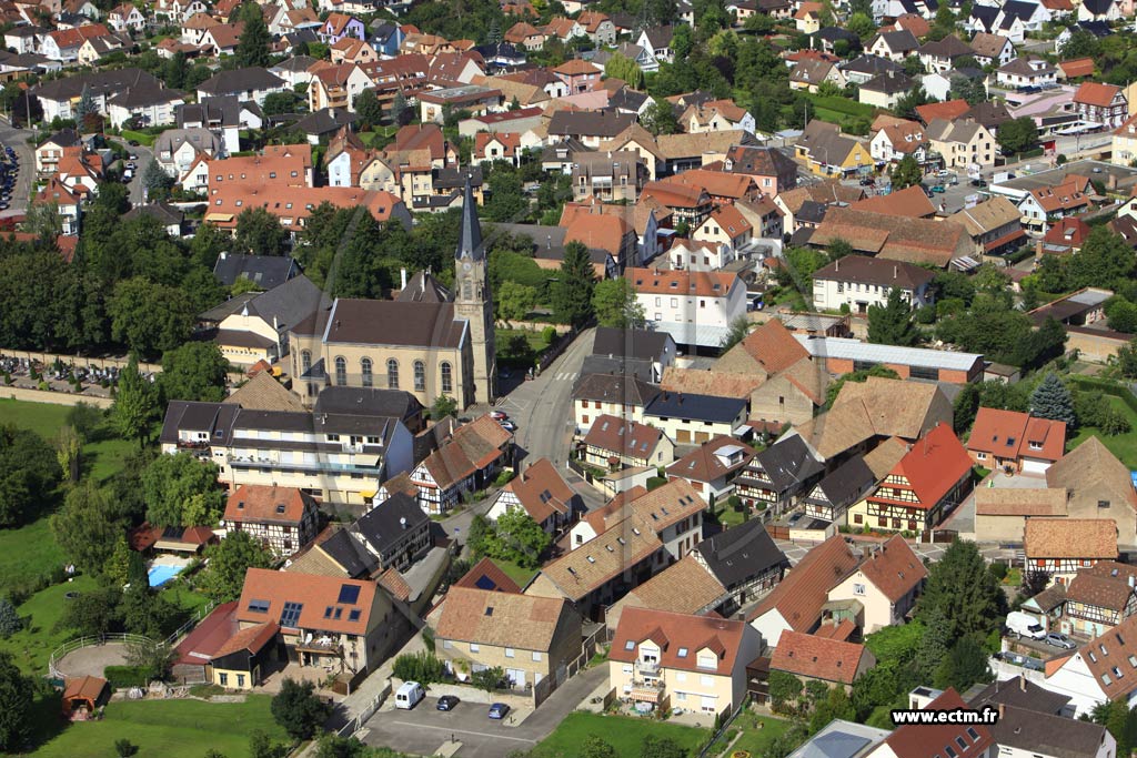 Photo aérienne - Eckbolsheim