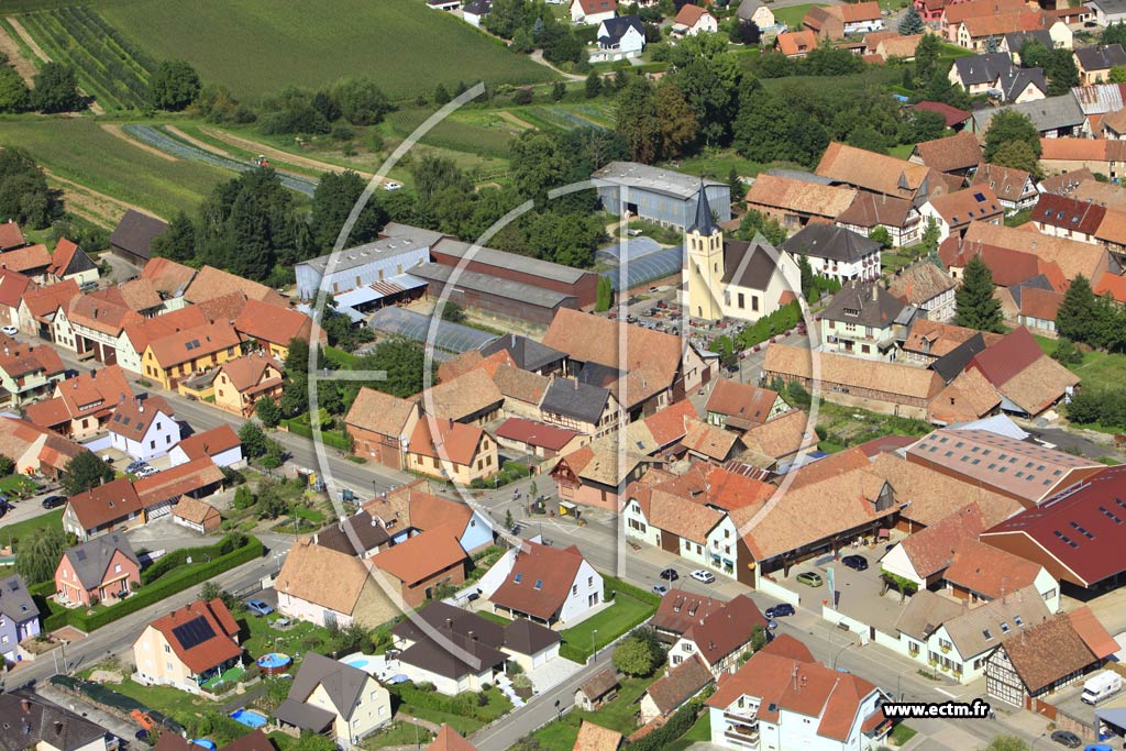 Photo aérienne - Kriegsheim