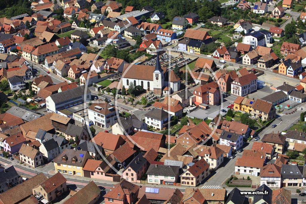 Photo aérienne - Mommenheim