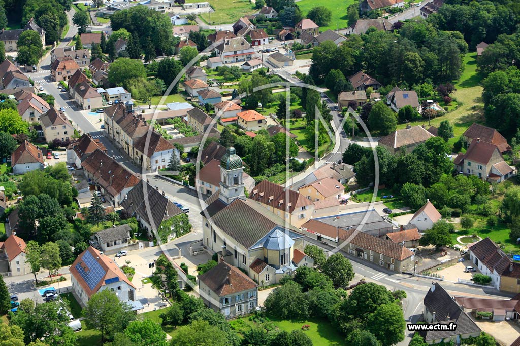 Photo aérienne - Mont-sous-Vaudrey