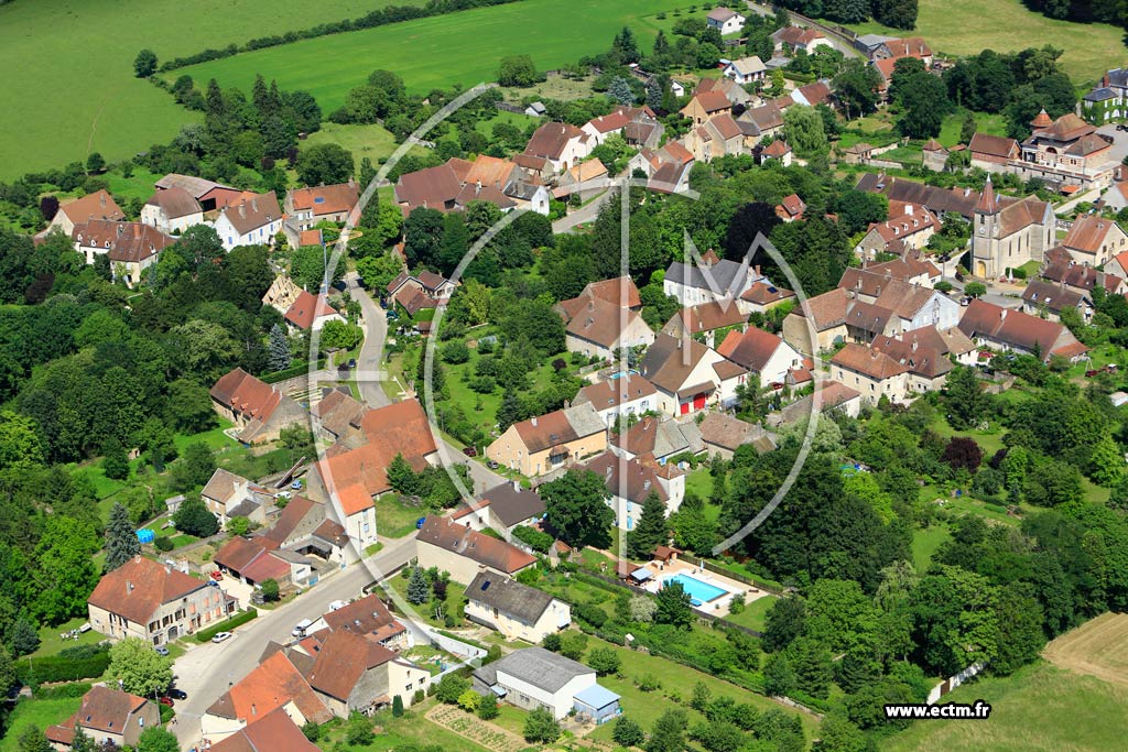 Photo aérienne - Montmirey-la-Ville