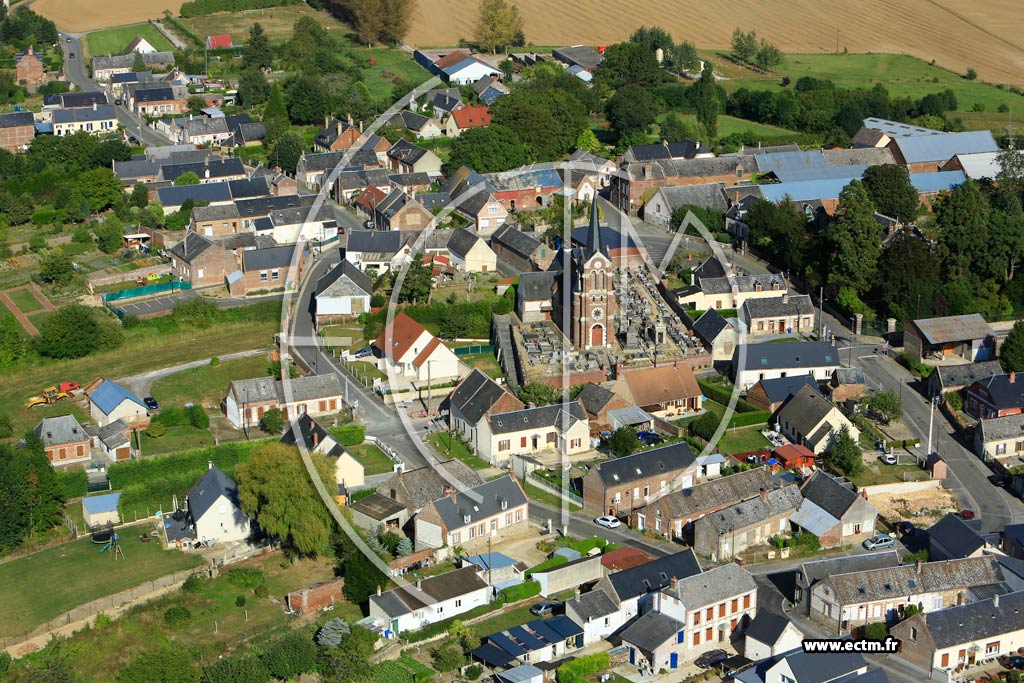 Photo aérienne - Montigny-sur-Crécy