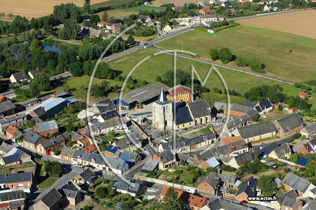 Photo aérienne - Pouilly-sur-Serre