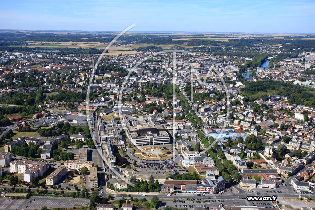Photo aérienne - Soissons