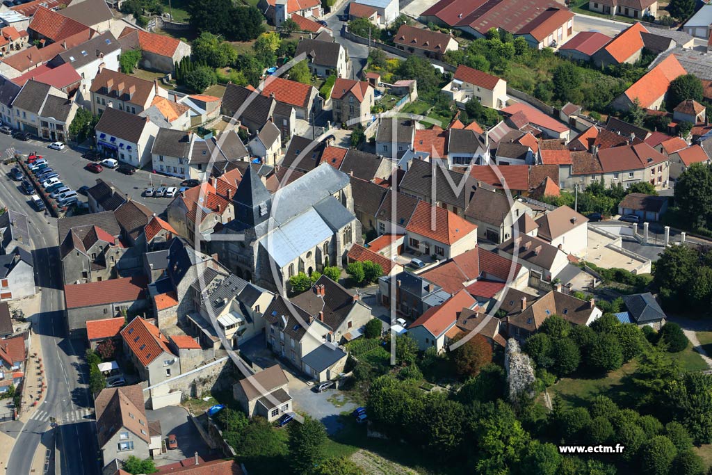 Photo aérienne - Châtillon-sur-Marne