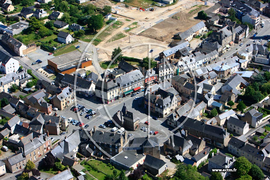 Photo aérienne - Montauban-de-Bretagne
