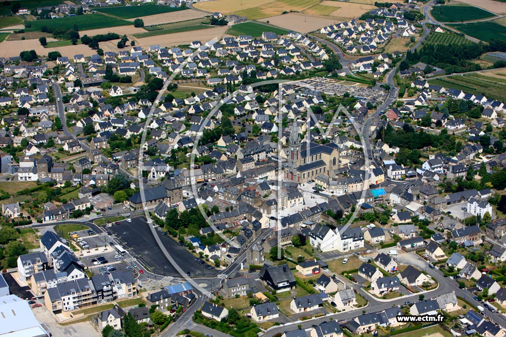 Photo aérienne - Saint-Méloir-des-Ondes
