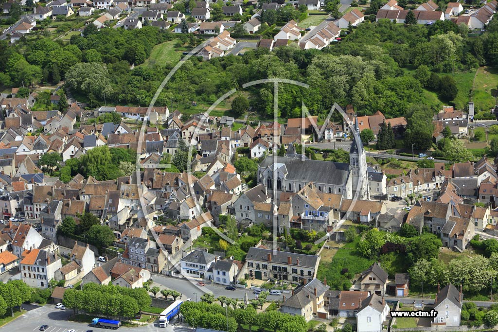 Photo aérienne - Châtillon-sur-Loire