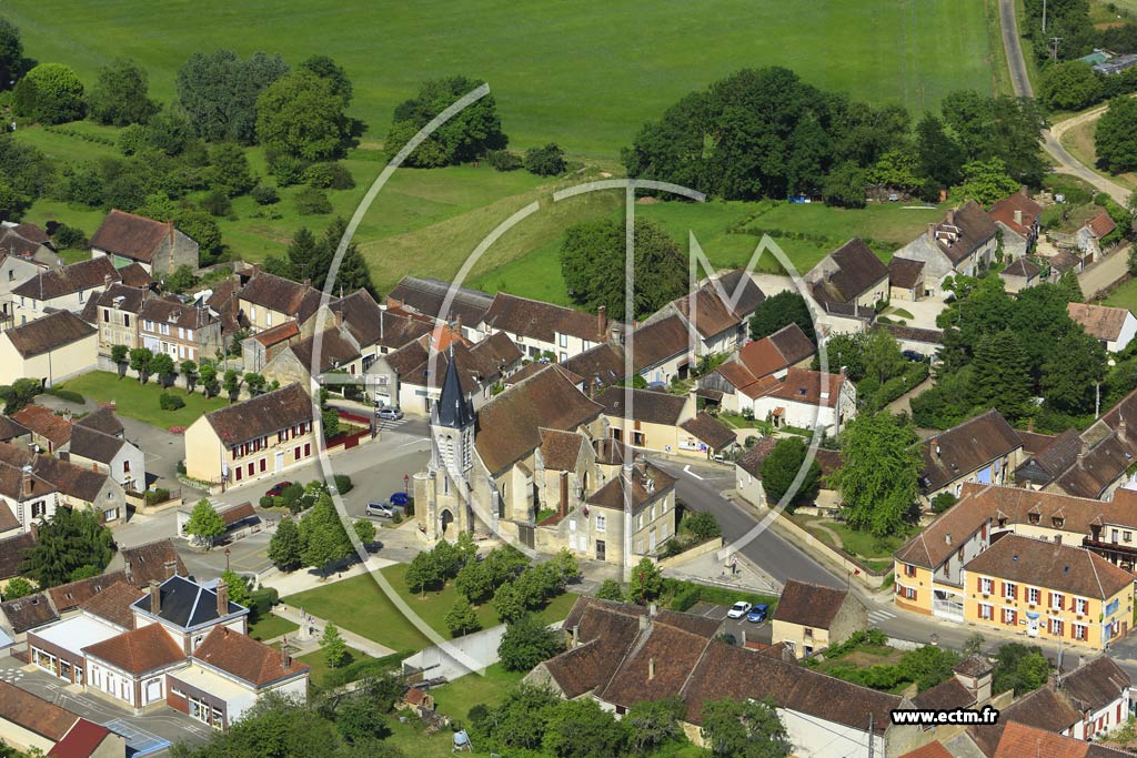 Photo aérienne - Montigny-la-Resle