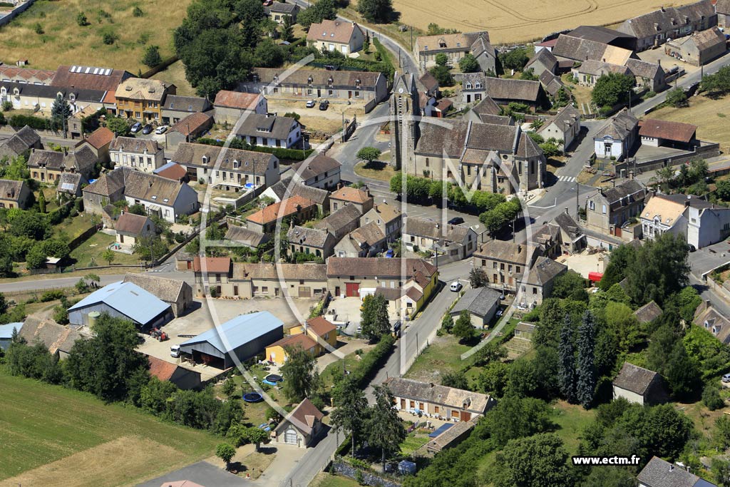 Photo aérienne - Brannay