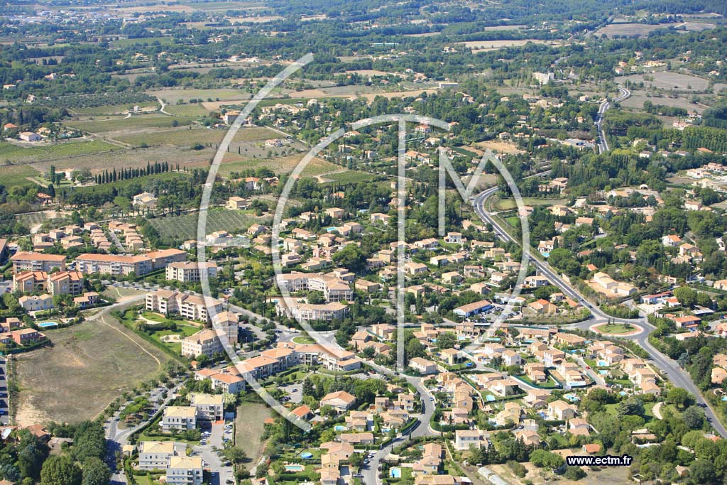 Photo arienne de Aix En Provence