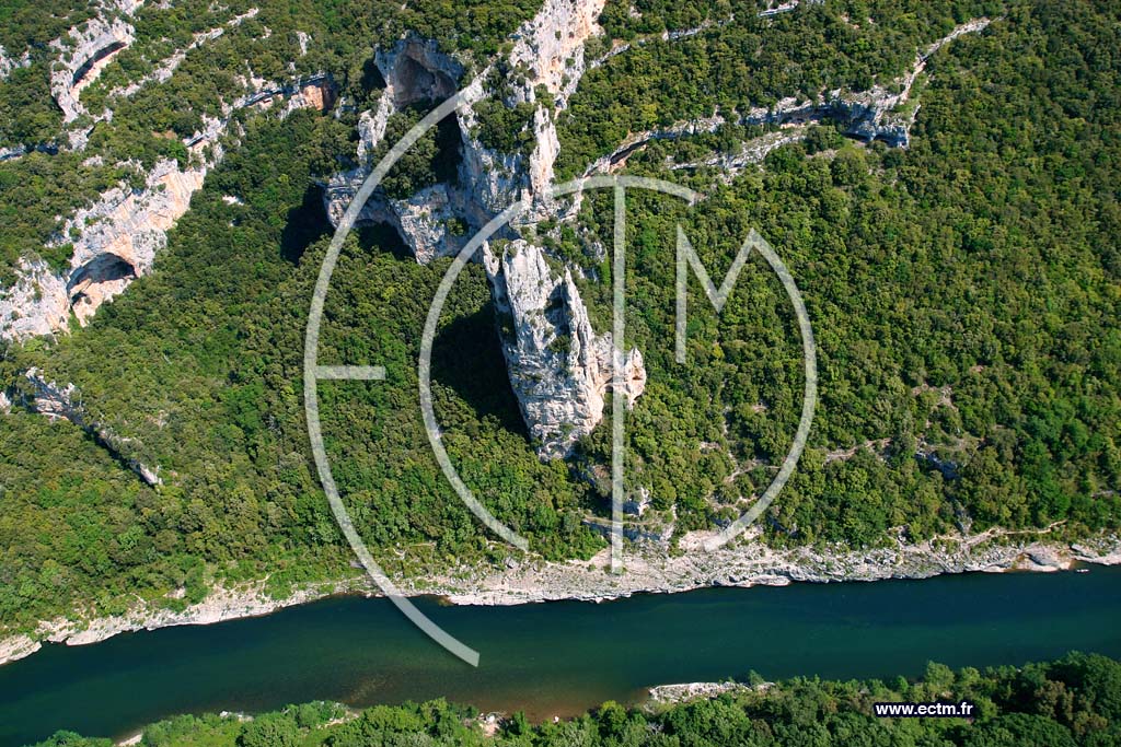 Photo aérienne de Gorges de L Ardeche