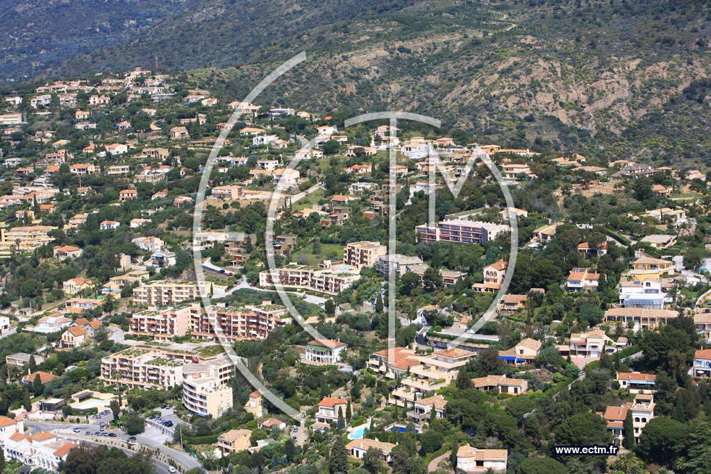 Photo arienne de Le Lavandou
