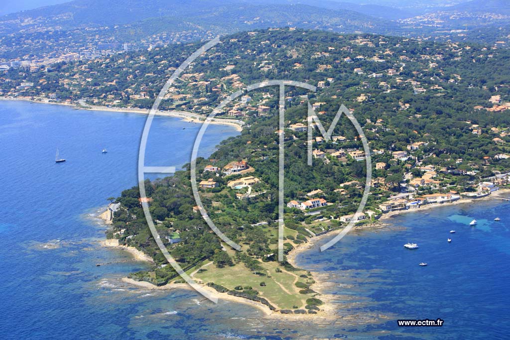 Photo arienne de Sainte Maxime - Pointe des Sardinaux