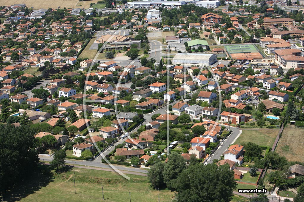 Photo arienne de Portet sur Garonne