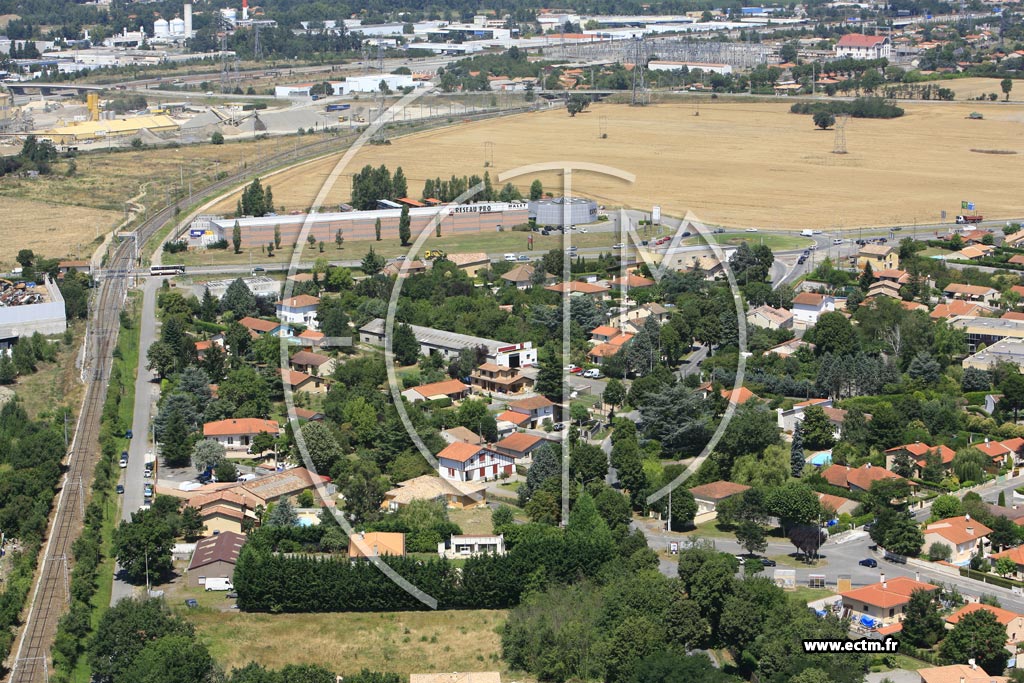 Photo arienne de Portet sur Garonne