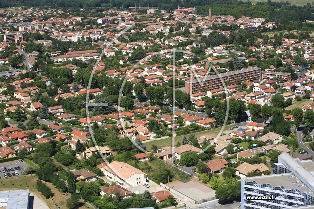 Photo arienne de Blagnac - Sud