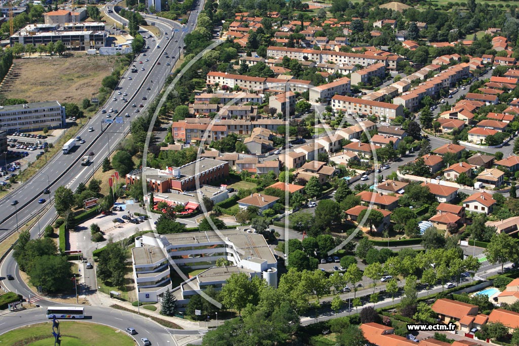 Photo arienne de Blagnac - Sud