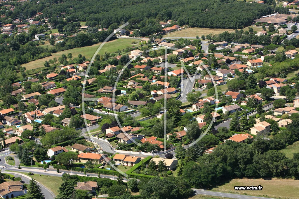 Photo arienne de La Salvetat Saint Gilles - Les Hauts de St Gilles