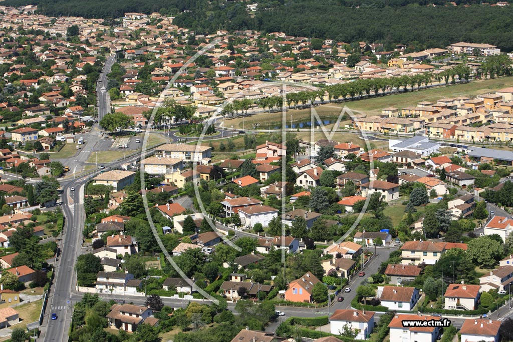 Photo arienne de Tournefeuille - Nord