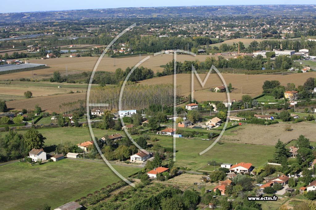 Photo arienne de Montauban  - Gasseras