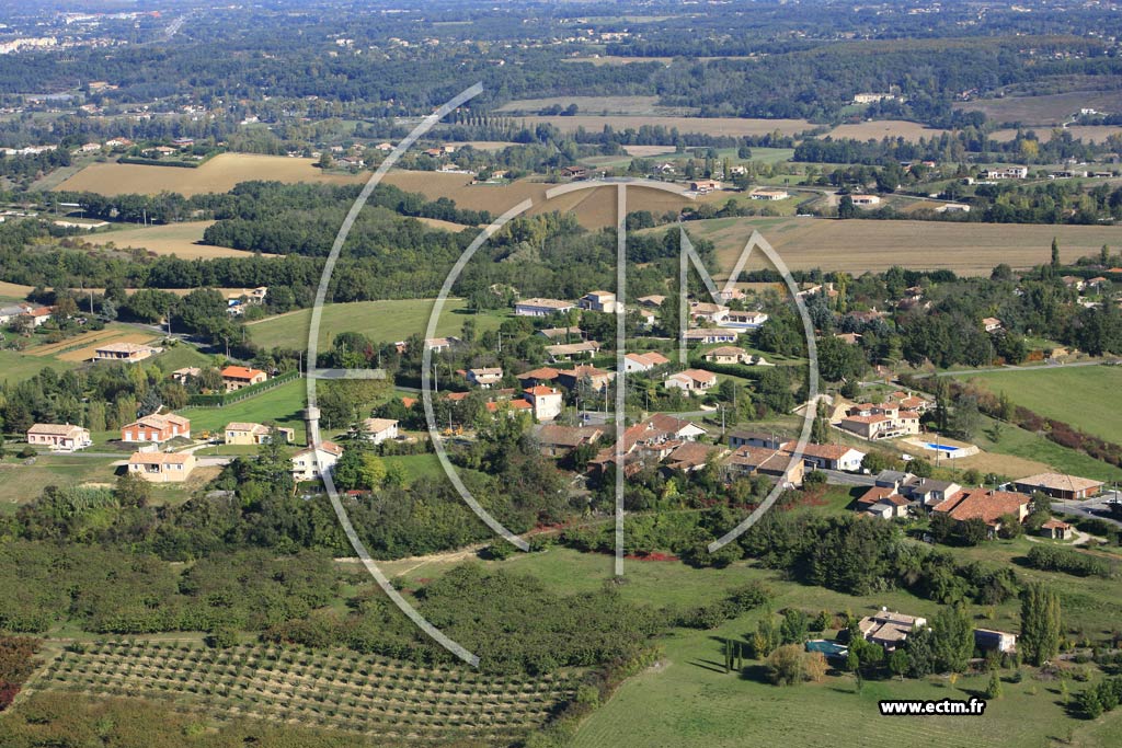 Photo arienne de Montauban  - le Fau