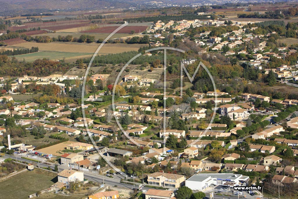 Photo arienne de Montelimar - la Colombriere