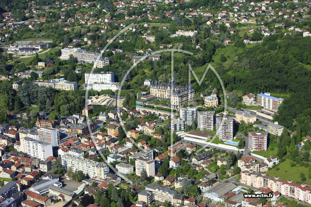 Photo arienne de Aix les Bains (Boulevard de la Roche du Roi)