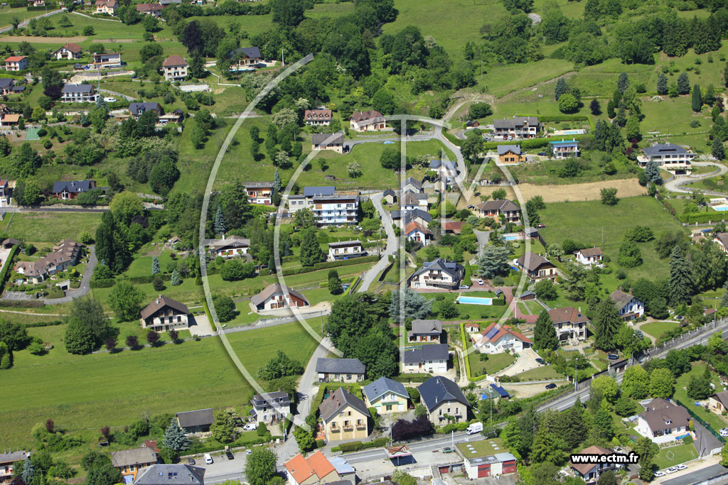 Photo arienne de Le Bourget du Lac