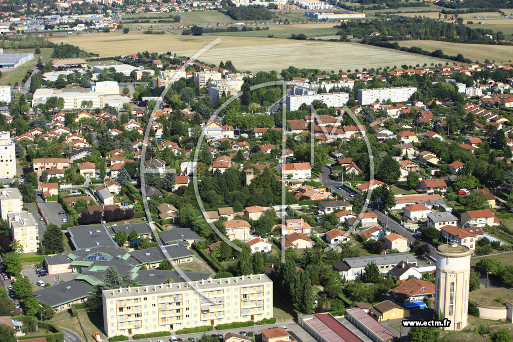 Photo arienne de Dcines-Charpieu (Avenue Silvin)