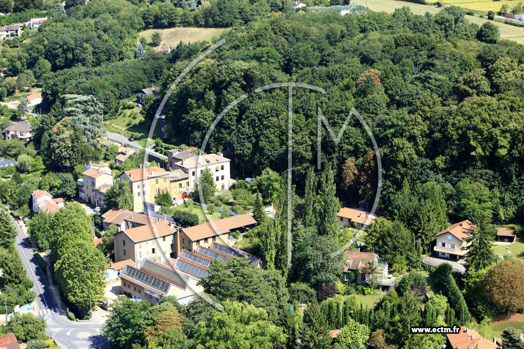 Photo arienne de Fontaines-Saint-Martin