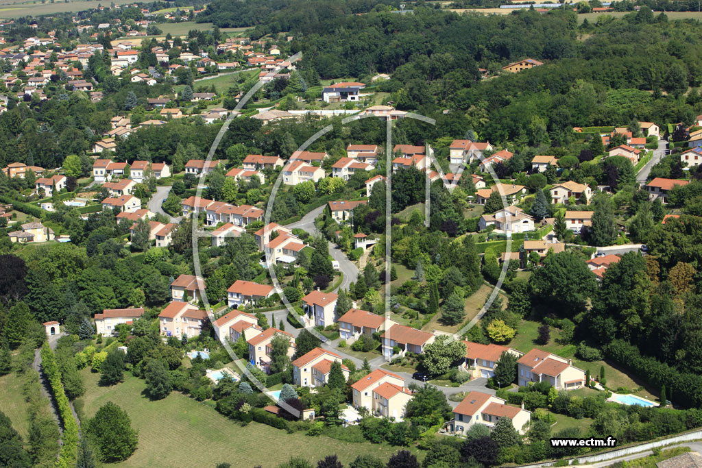 Photo arienne de Fontaines-Saint-Martin