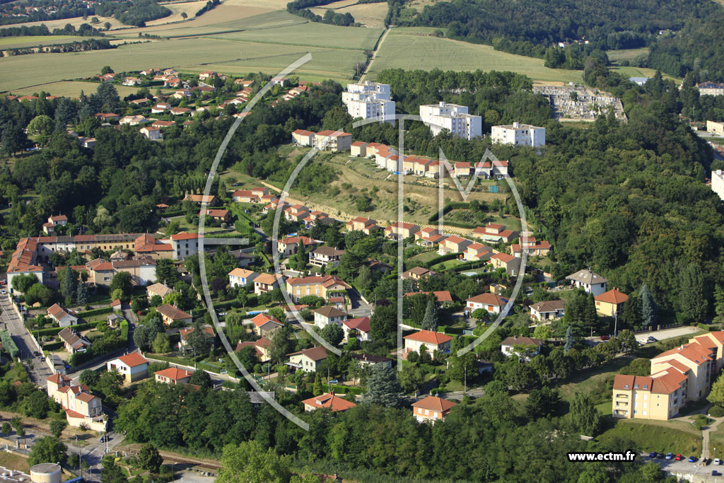 Photo arienne de Neuville-sur-Sane