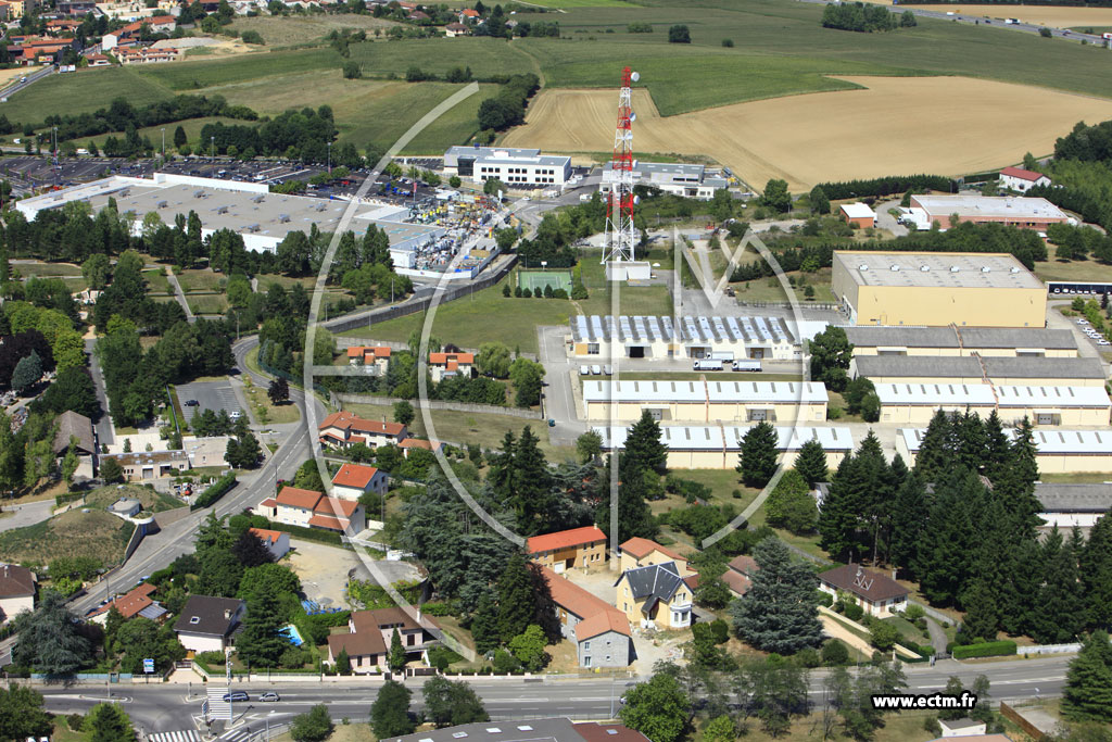 Photo arienne de Rillieux-la-Pape